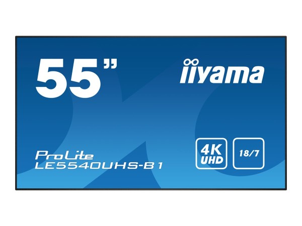 iiyama ProLite LE5540UHS-B1, 138,6cm (54,6''''), 4K, schwarz